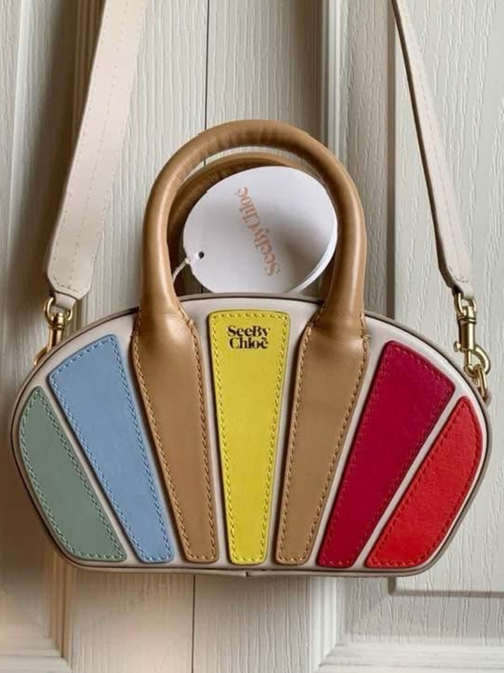 Authentic SEE BY CHLOÉ Shell-Shape Bag